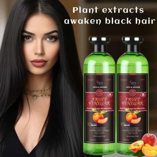 Fruit Vinegar Natural Hair Color Gel