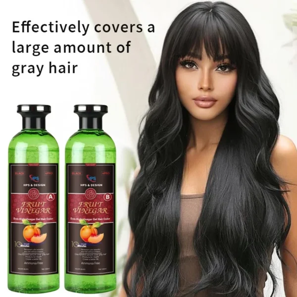 Fruit Vinegar Natural Hair Color Gel